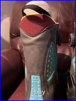 DC Men's Status 2012 Demo Snowboard Boots Maroon Black Aerotech- US Size 10 RARE