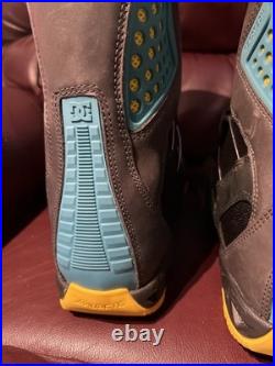 DC Men's Status 2012 Demo Snowboard Boots Maroon Black Aerotech- US Size 10 RARE