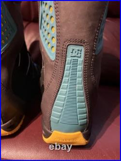 DC Men's Status 2012 Demo Snowboard Boots Maroon Black Aerotech- US Size 10 RARE