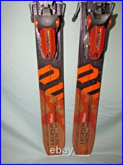 Dynastar Legend 8800 all mountain skis 168cm with LOOK FX12 Ti ski bindings NICE