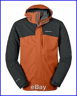 Eddie Bauer Men's All-Mountain 3-In-1 Jacket Vibrant Orange NWT