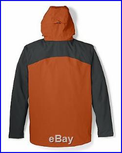 Eddie Bauer Men's All-Mountain 3-In-1 Jacket Vibrant Orange NWT