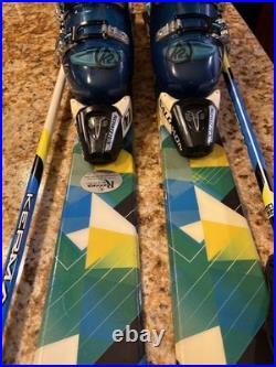 Elan Kicker 145 cm 145 cm skis, Adj. Bindings, K2 Boots, poles Package
