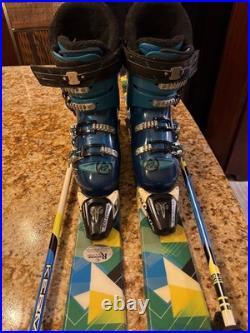 Elan Kicker 145 cm 145 cm skis, Adj. Bindings, K2 Boots, poles Package