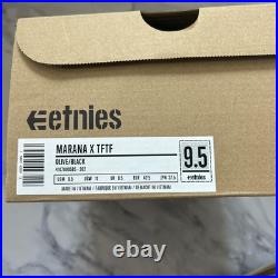Etnies Michelin Sole Olive Canvas Sneakers Men's Mint Unisex UK8 US9 Etnies Michelin Sole Olive Canvas Sneakers Men's Mint Unisex UK8 US9