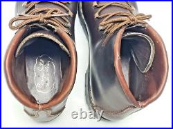 Europa Guild Italian All Leather Mountain Hiking Trekking Boots Men's US 7.5 Europa Guild Italian All Leather Mountain Hiking Trekking Boots Men's US 7.5
