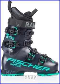 FISCHER Ranger 105 Alpine Freeride Ski Boots Men's 26.5 GripWalk Dyn Fit