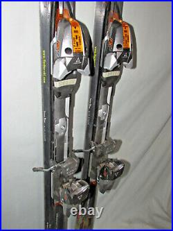 Fischer AMC 79 all mtn skis 170cm with Fischer FX12 Railflex adjustable bindings