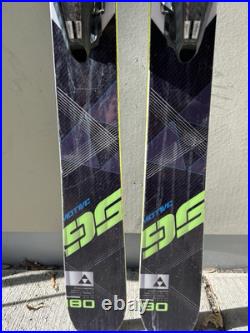 Fischer Motive 95 All Mountain Skis, 180cm, with Marker Jester Bindings, DIN 16