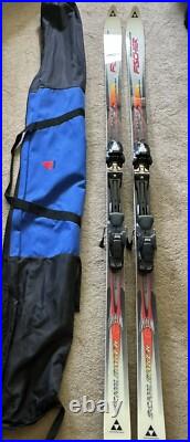 Fischer Schilehrer RC4 193 Skis With Marker 5.2 Bindings And Travel Bag