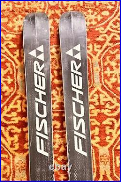 Fischer Watea Twin Tips 186cm Men Skis With Salomon Bindings