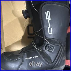 FiveForty Rogue Snowboard Boots Men's 11 Black Dial Lace All Mountain Medium