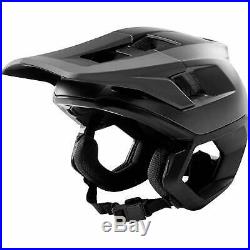 Fox Mtb Dropframe Mens Helmet Black All Sizes