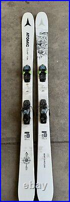 Full Ski Package, Atomic Bent Chetler Skis with bindings, ski boots, and ski bag