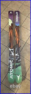 Full Ski Package, Atomic Bent Chetler Skis with bindings, ski boots, and ski bag