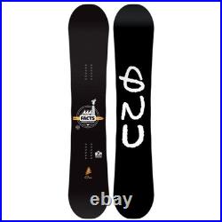 GNU Facts Men's All-Mountain Snowboard, 156cm Wide MY26