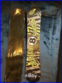 GNU Snowboard 153cm and Swag 1 of only 6 made specifically for the Grenade Games