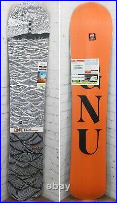 GNU T2B Men's Wide Snowboard Size 158W cm, Directional, Orange Base, New 2021