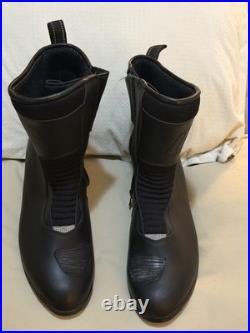 Gaerne Men's Black Leather Motorcycle Boots US Size 13 Italy mint condition