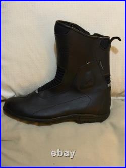 Gaerne Men's Black Leather Motorcycle Boots US Size 13 Italy mint condition