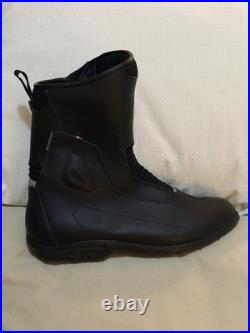 Gaerne Men's Black Leather Motorcycle Boots US Size 13 Italy mint condition