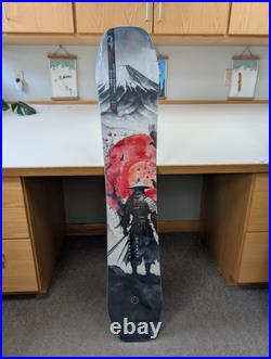 Gilson Bounty Hunter Ronin Snowboard 3D Base 162 Brand New