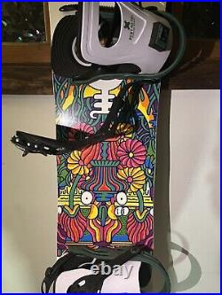 Gnu B-nice Snowboard Size 145 CM With Gnu Medium Bmbw Bindings