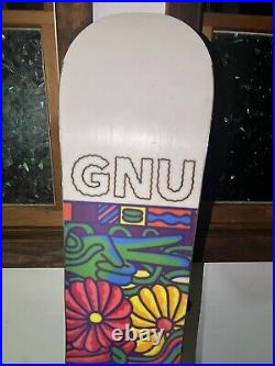 Gnu B-nice Snowboard Size 145 CM With Gnu Medium Bmbw Bindings