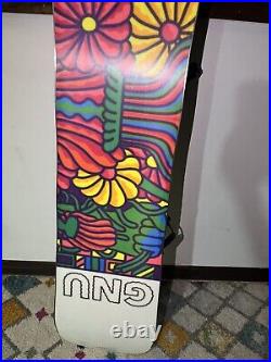 Gnu B-nice Snowboard Size 145 CM With Gnu Medium Bmbw Bindings