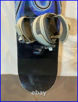 Gnu Carbon High Beam 156cm Twin-Tip All-Mtn Snowboard withRIDE Preston LS Bindings