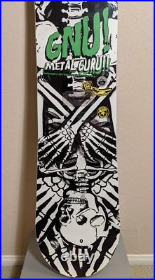Gnu Metal Guru EC2 BTX 152 True Twin All Mountain Freestyle Skeleton
