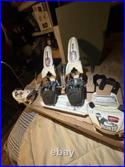 Griffin Marker, Ski Bindings White Plastic