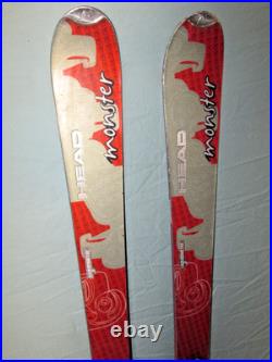 HEAD Monster 78 Liquid Metal all mountain skis 171cm with Head MoJo 12 bindings HEAD Monster 78 Liquid Metal all mountain skis 171cm with Head MoJo 12 bindings