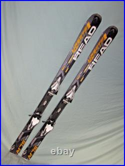 HEAD Monster M75 all mTn skis 156cm with Tyrolia RF10 adjustable bindings NICE HEAD Monster M75 all mTn skis 156cm with Tyrolia RF10 adjustable bindings NICE
