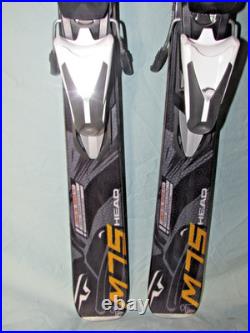 HEAD Monster M75 all mTn skis 156cm with Tyrolia RF10 adjustable bindings NICE HEAD Monster M75 all mTn skis 156cm with Tyrolia RF10 adjustable bindings NICE