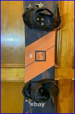 HEAD ROCKA 4D 158cm Wide Snowboard withTechnine Bindings Size Large Fast Shipping