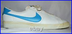 HTF Authentic VINTAGE 1981 NIKE ALL COURT Leather Tennis Shoes 10.5 MINT Taiwan