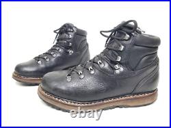 HanWag TASHI Yak Leather Double-Stitch Mountain Hiking Trekking Boots Mens US 11