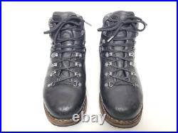 HanWag TASHI Yak Leather Double-Stitch Mountain Hiking Trekking Boots Mens US 11