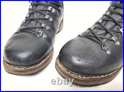 HanWag TASHI Yak Leather Double-Stitch Mountain Hiking Trekking Boots Mens US 11
