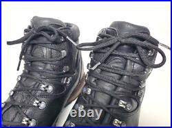 HanWag TASHI Yak Leather Double-Stitch Mountain Hiking Trekking Boots Mens US 11
