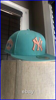 Hat Club Exclusive New York Yankees Sugar Shack Mint All Star Patch Size 7 3/8