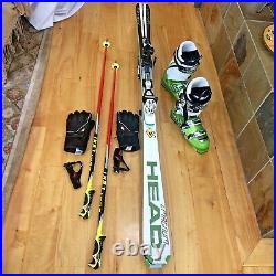 Head i. Magnum Supershape 177 cm Ski? + Bindings + Lange RX 130 Ski Boots 326mm
