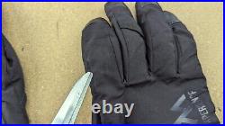 Heat Experience Gloves Size L Heated All Mountain Primaloft Leather Palm Warmer