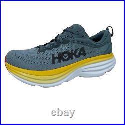 Hoka One One Bondi 8 Mens Size 9'Goblin Blue' 1123202 GBMS Running Shoes EUC