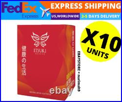 Itsuki Kenko Red Pepper & Herbal Foot Pads Patch Detoxifying (10 BOX)