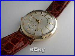 Jaeger Lecoultre Jumbo Memovox Alarm Wristwatch, All Original, mint, best offer