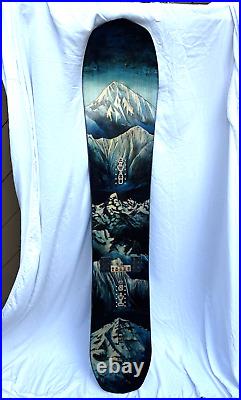 Jones Frontier Snowboard Men's All-Mountain 165cm Size Nice