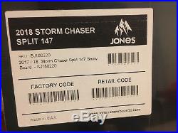 Jones Storm Chaser 147cm Splitboard