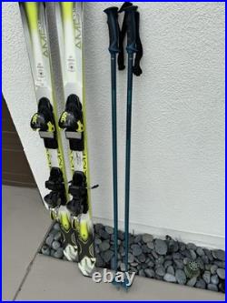 K2 AMP 80XTi 170cm Men's All-Mountain Skis with Marker MXC 12 Bindings